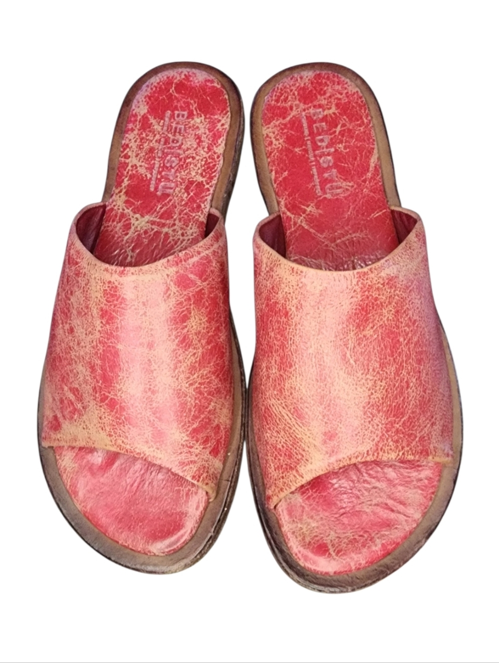 Bed Stu Kate Leather Slide Sandals, Womens 8.5 - Picture 5 of 11